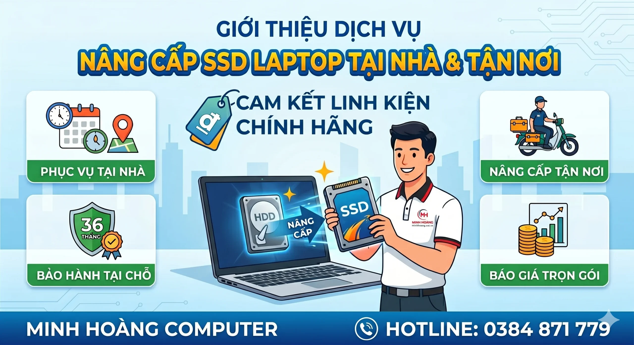 nâng cấp ssd cho laptop bao nhiêu tiền