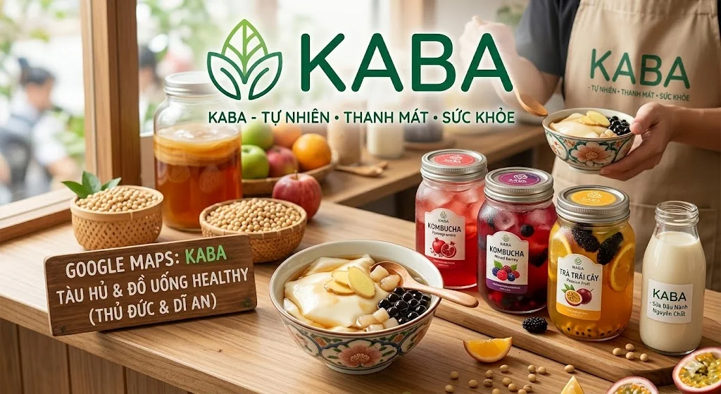 sữa đậu nành thủ đức thương hiệu kaba